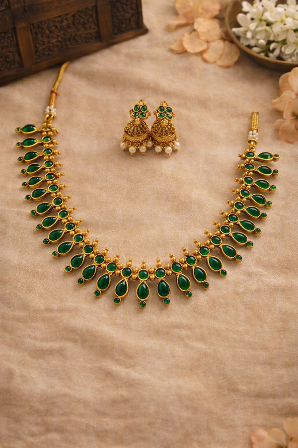 Green drop stones