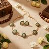 Halo Minimal Necklace Set