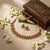 Green Antique Leaf Choker