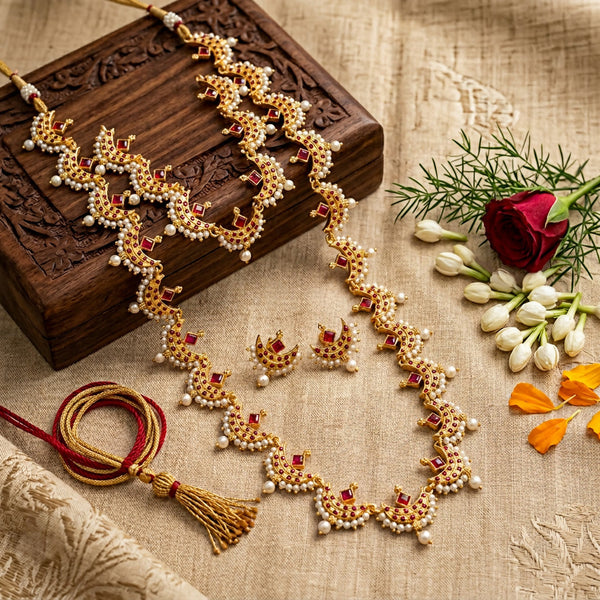 Moti Bridal set Combo
