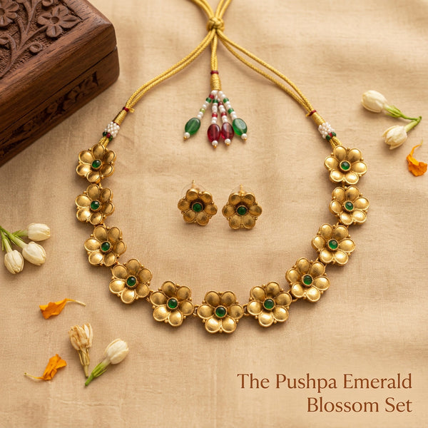 Pushpa Choker Set