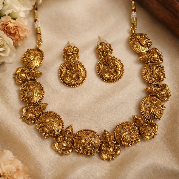 Gajraj Grandeur Necklace