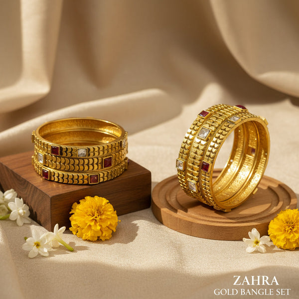 Ashtapailu 6-Piece Bangle Set
