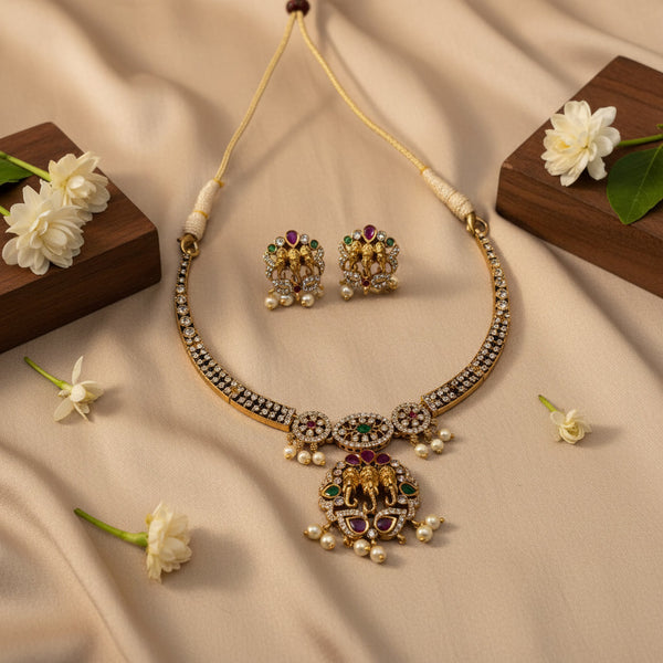 Crystal Charm Necklace